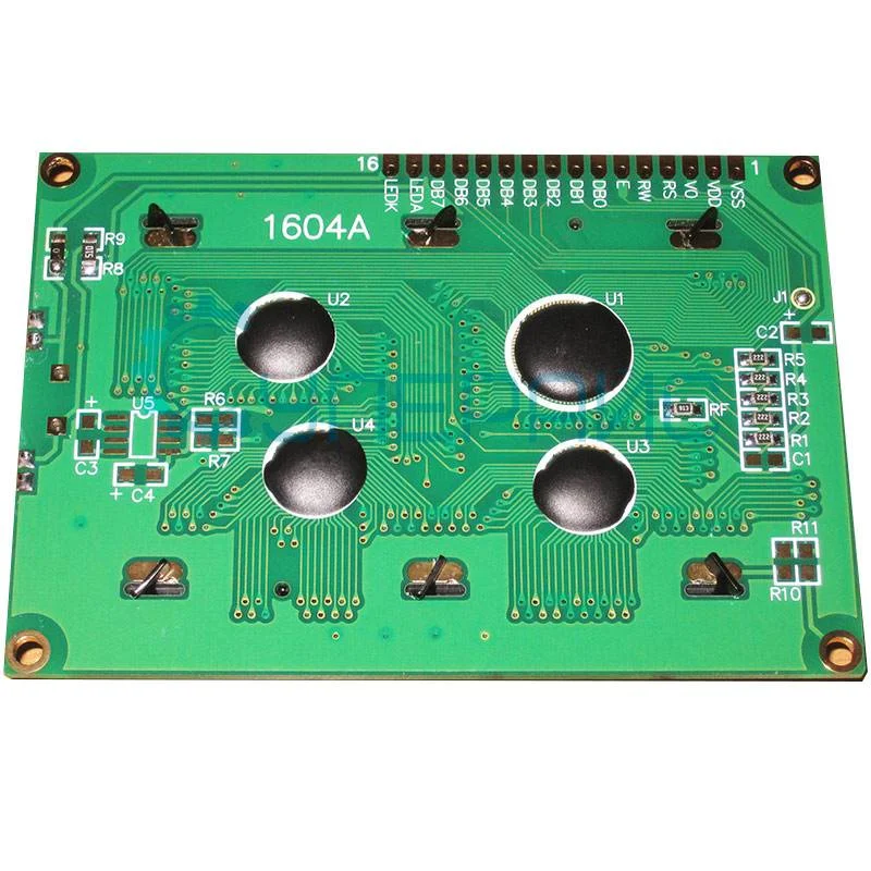 LCD дисплей 1604A с желтой подсветкой (16х4) фото 1