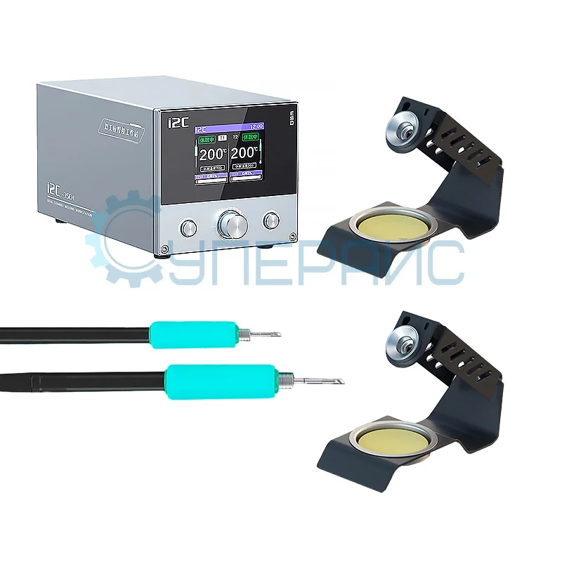Двухканальная паяльная станция i2C 3SCN RS100 Option B фото 4