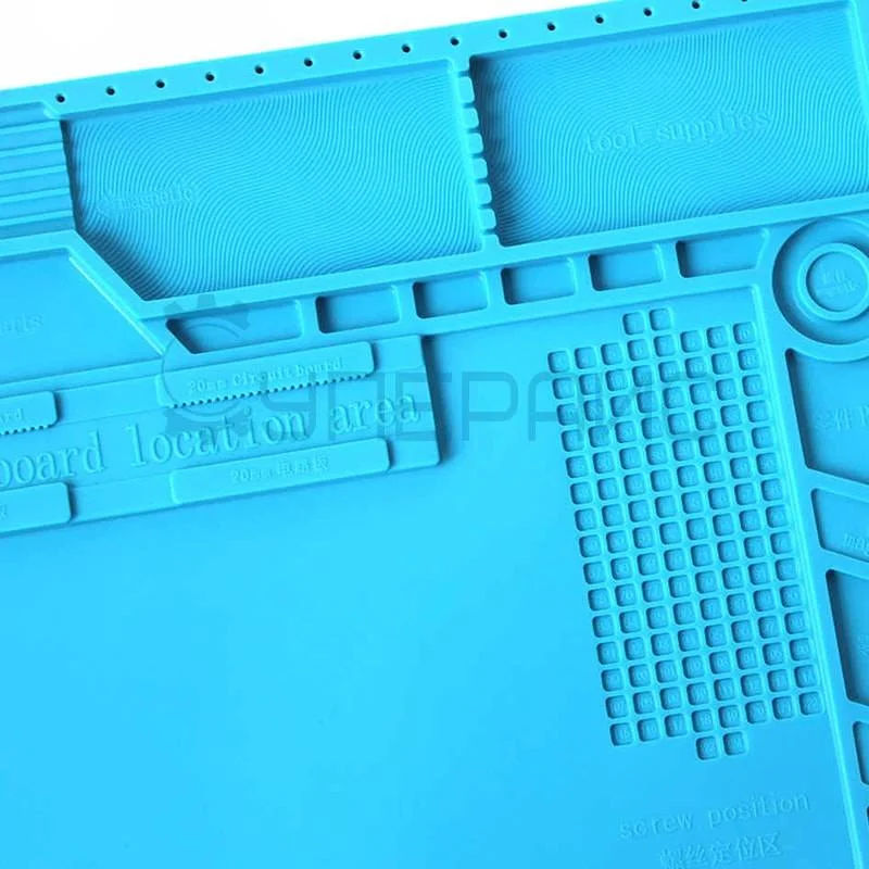 Коврик для пайки силиконовый S-170 (480*318 мм) фото 1