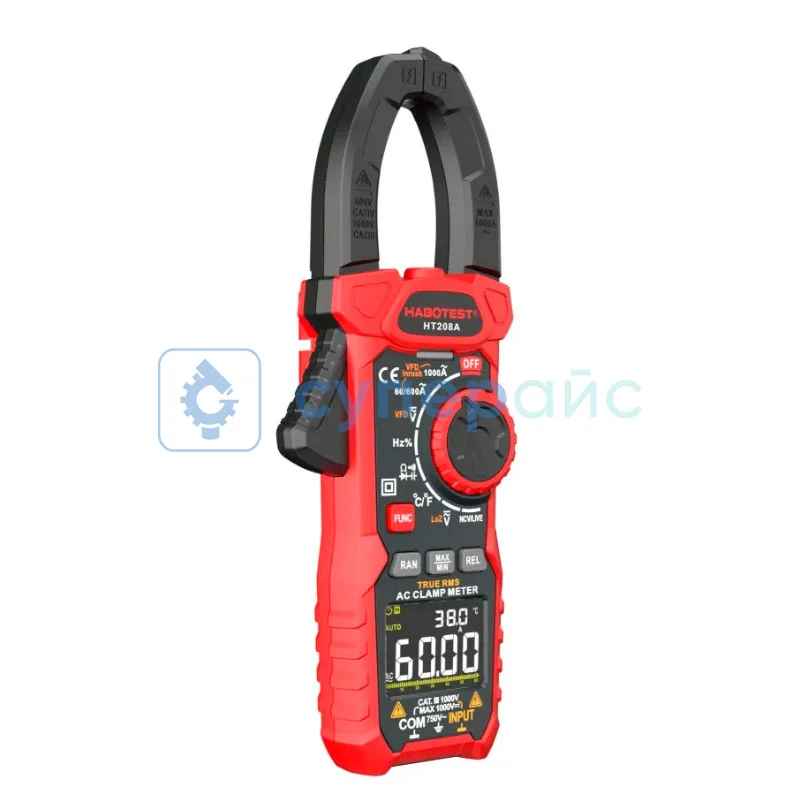 Клещи токовые Habotest HT208A фото 2