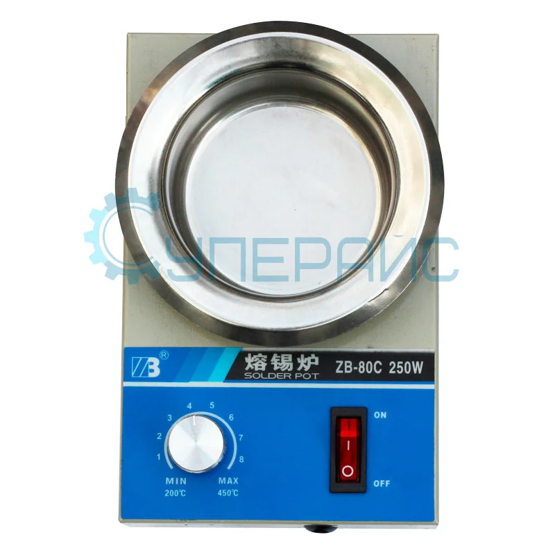 Ванна для пайки Zhengbang ZB80C (250 Вт, 80 мм) фото 1