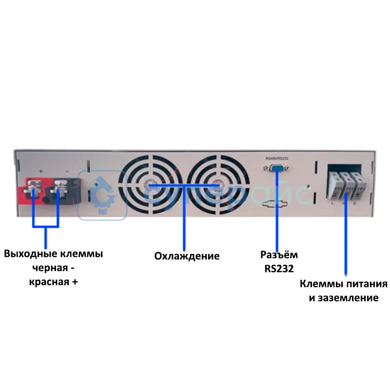 Одноканальный источник питания MAISHENG WSD-6050 (60В, 50А) фото 4