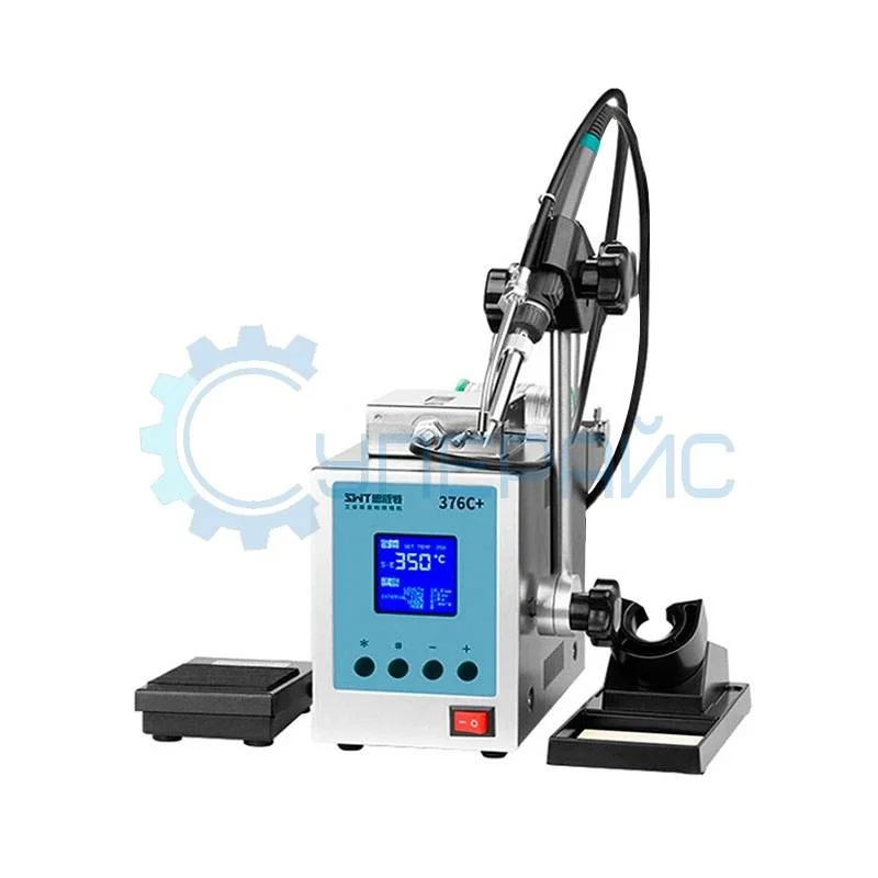 Станция для пайки SWT 376C+ с автоматической подачей припоя фото 1