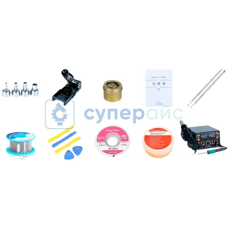 Термовоздушная паяльная станция Silverflo 902D IV фото 3