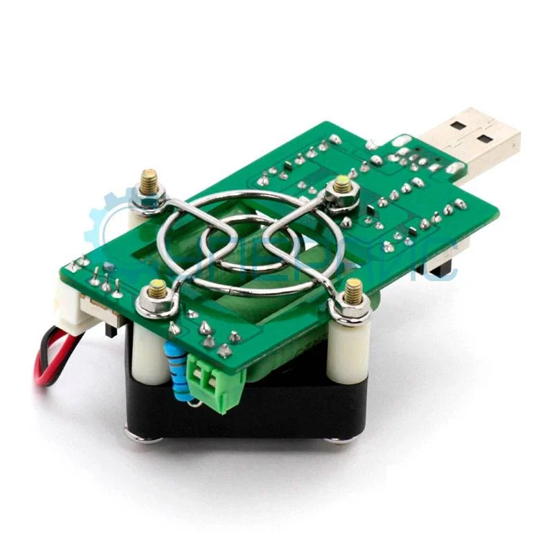 USB нагрузка с вентилятором JUWEI GLDZ 4 Fan фото 2