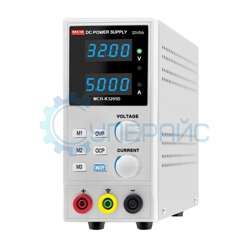 Лабораторный блок питания MCH K3205D (32 В, 5 А) фото 1