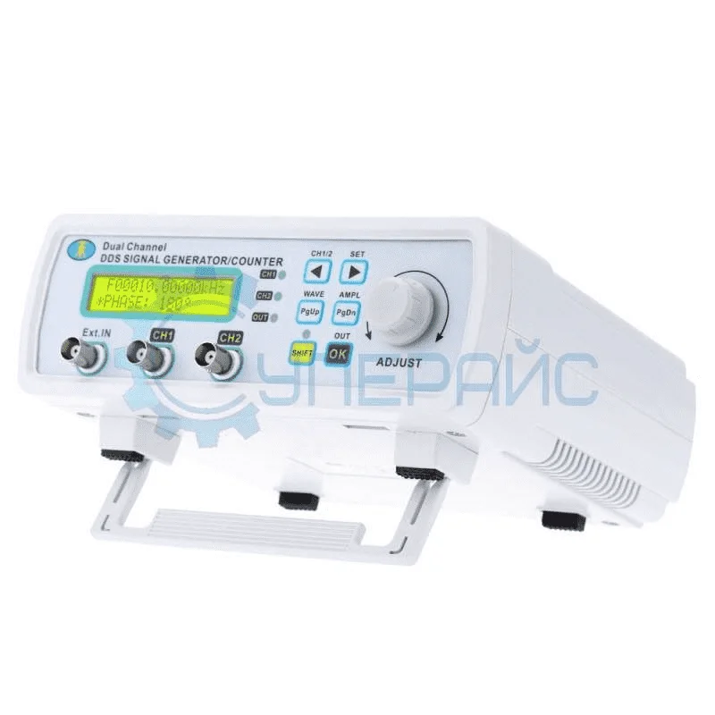 Генератор сигналов MHS-5200P (25 МГц) с усилителем 1А (0-80КГц) фото 1