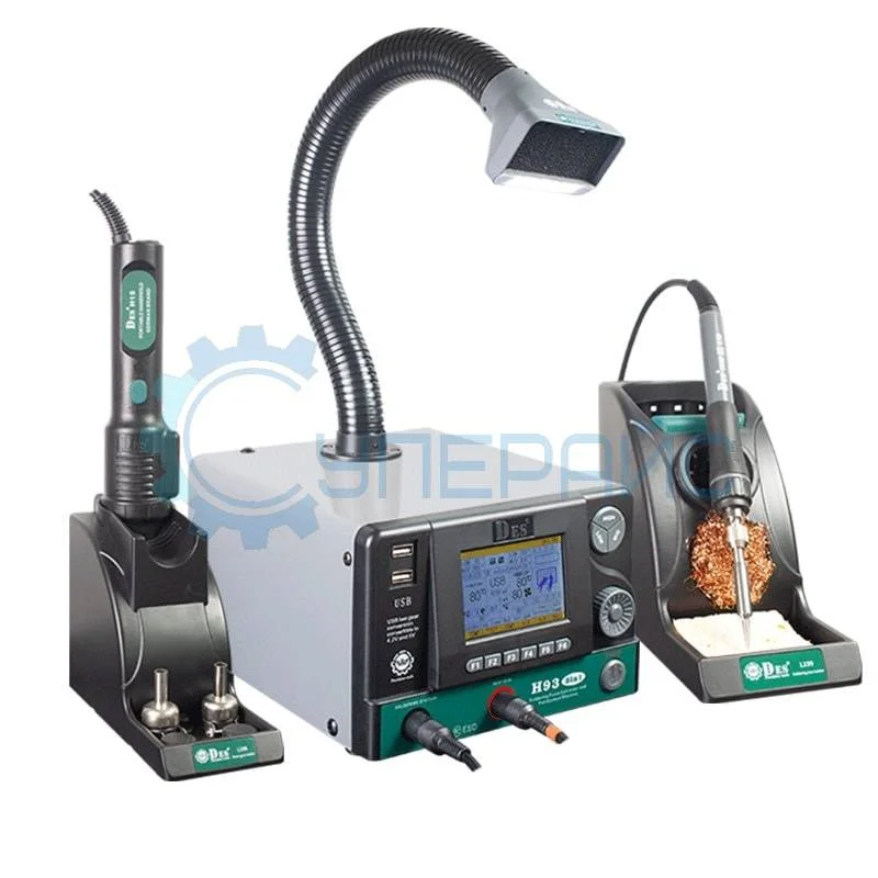 Термовоздушная паяльная станция с дымоуловителем CXG DES H93, 1650 Вт фото 1
