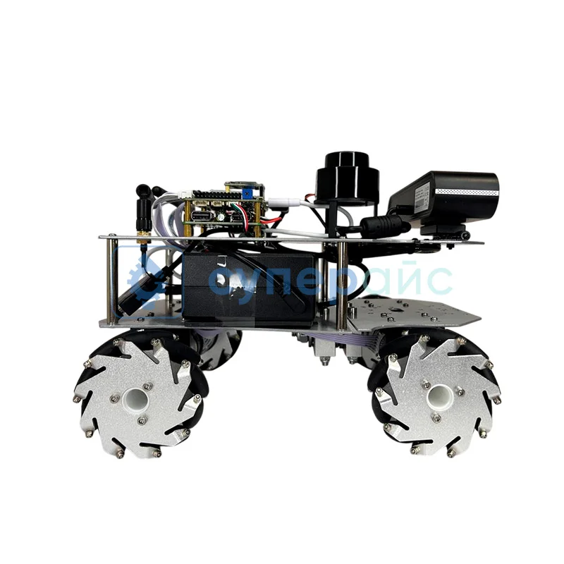 Программируемый робот WHEELTEC Mecanum Wheel Edition с контроллером PS2 фото 3