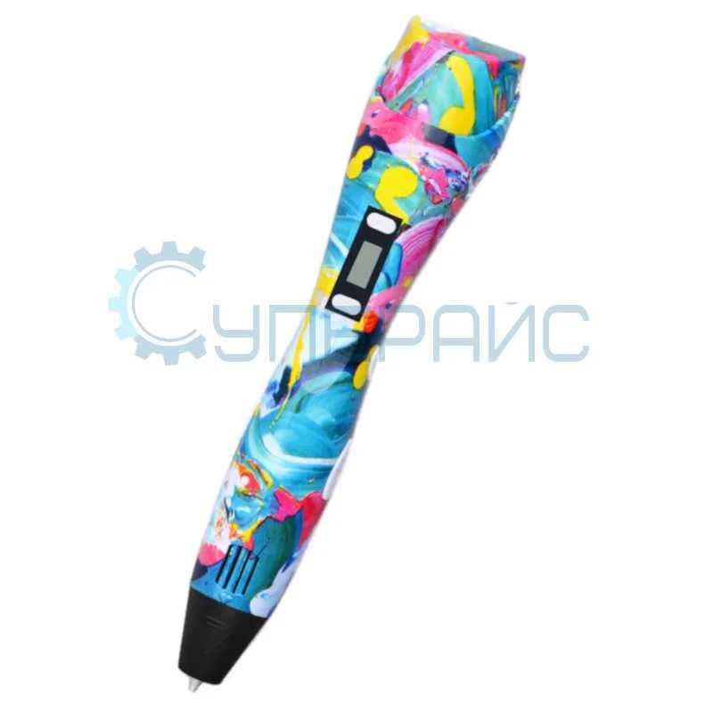 3D ручка Kibixing K3A со 175 метрами пластика фото 2