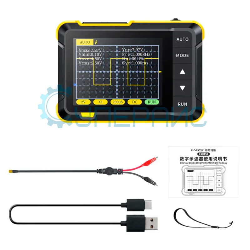 Портативный осциллограф FNIRSI DSO152 (1 канал, 200 кГц) фото 3