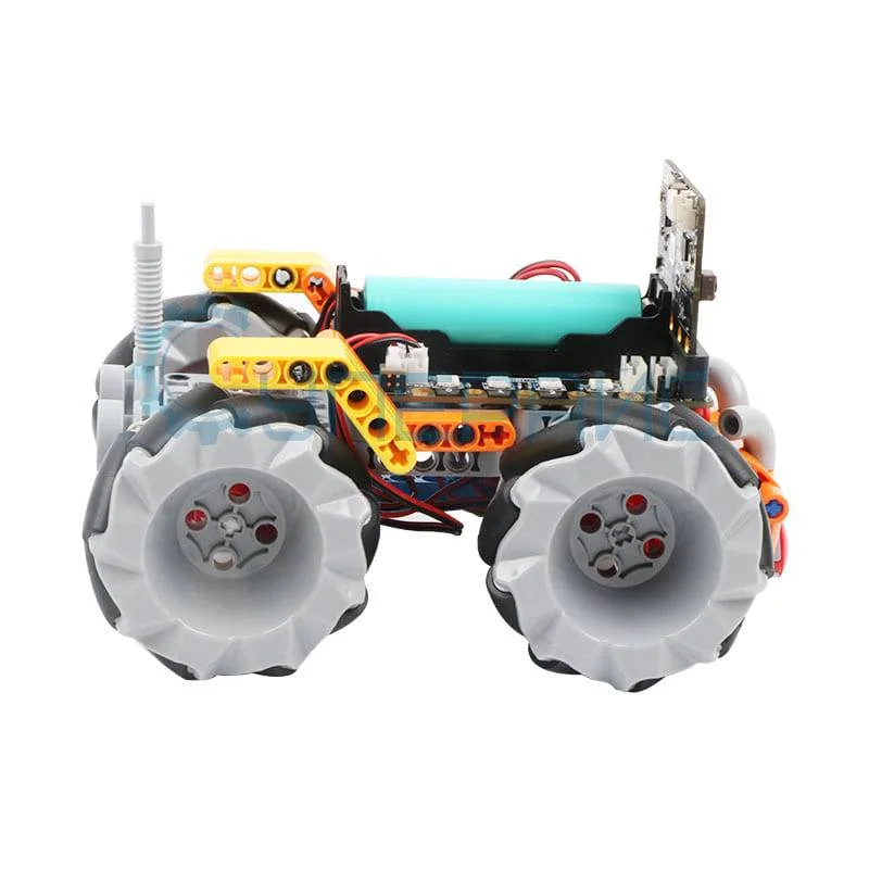 Робот Keywish BBC micro:bit на меканум-колесах фото 1