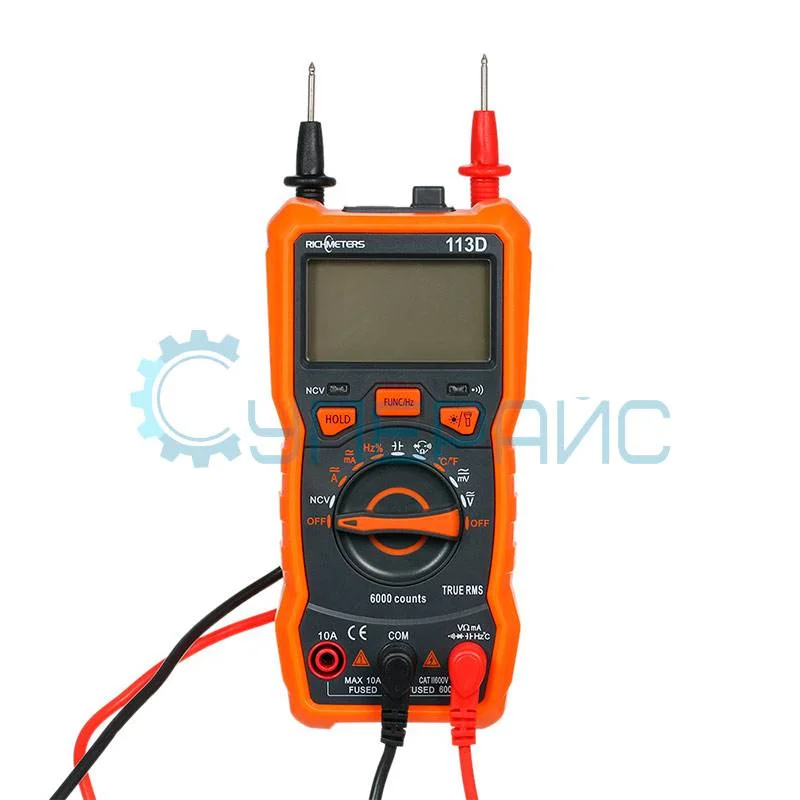 Мультиметр RICHMETERS RM113D с TrueRMS фото 2