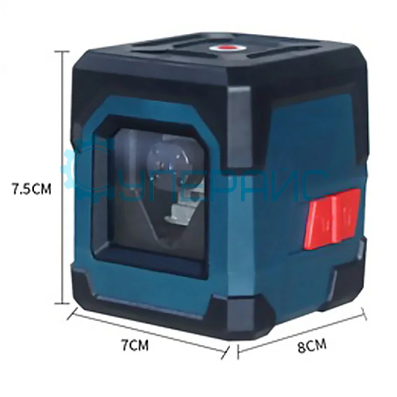 Нивелир HANMATEK LV1 (2 луча) красный лазер фото 2