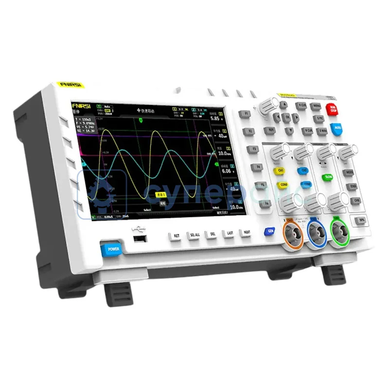 Двухканальный осциллограф FNIRSI 1014D Plus фото 3