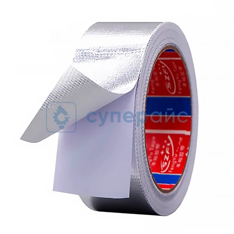 Фольгированная огнеупорная стеклоткань szfy 200мм/20м фото 1