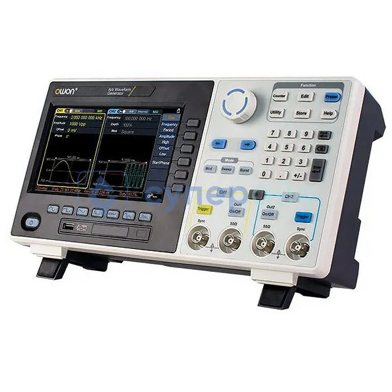 Двухканальный генератор сигнала OWON XDG2035 фото 2