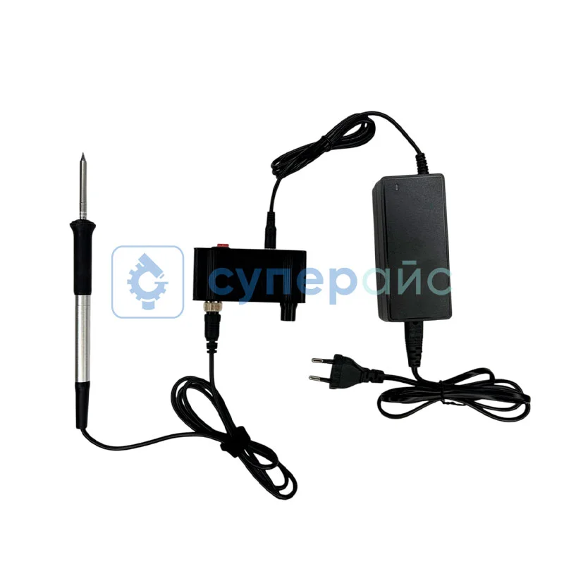 Цифровая портативная паяльная станция HandsKit T12B фото 4