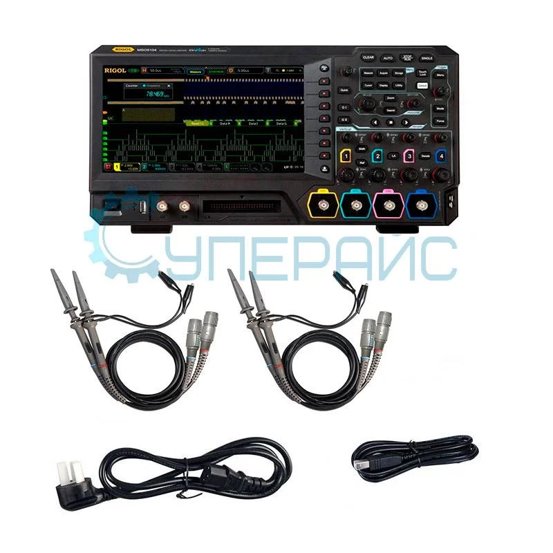 Настольный запоминающий осциллограф Rigol MSO5104 фото 4