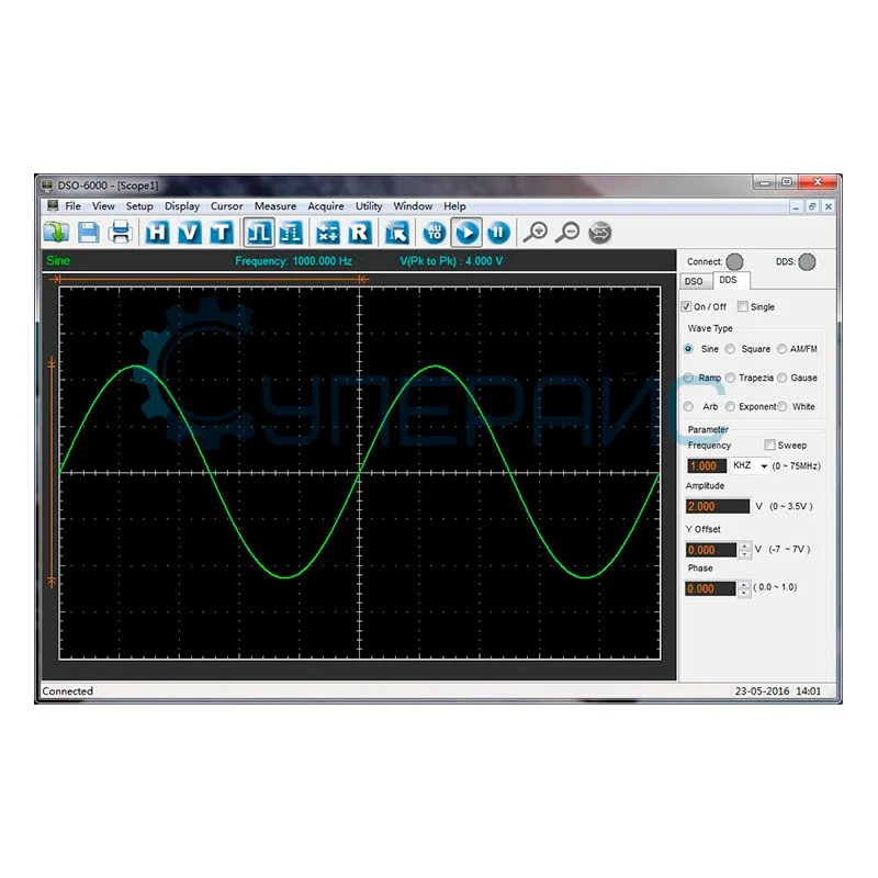 Цифровой осциллограф Hantek 6074BD фото 18