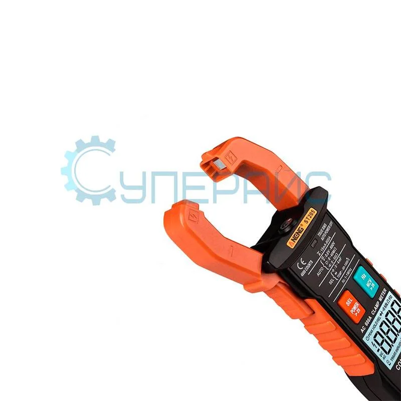 Токовые клещи переменного тока ANENG ST205 с функцией мультиметра фото 6