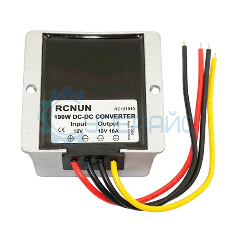 Преобразователь напряжения RCNUN WG-12S1910 (RC121910) с защитой от воды и пыли фото 1