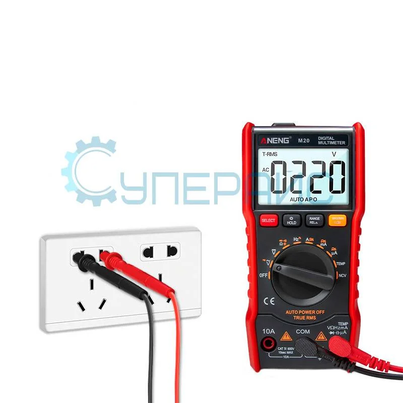 Цифровой мультиметр AC/DC ANENG M20 фото 3