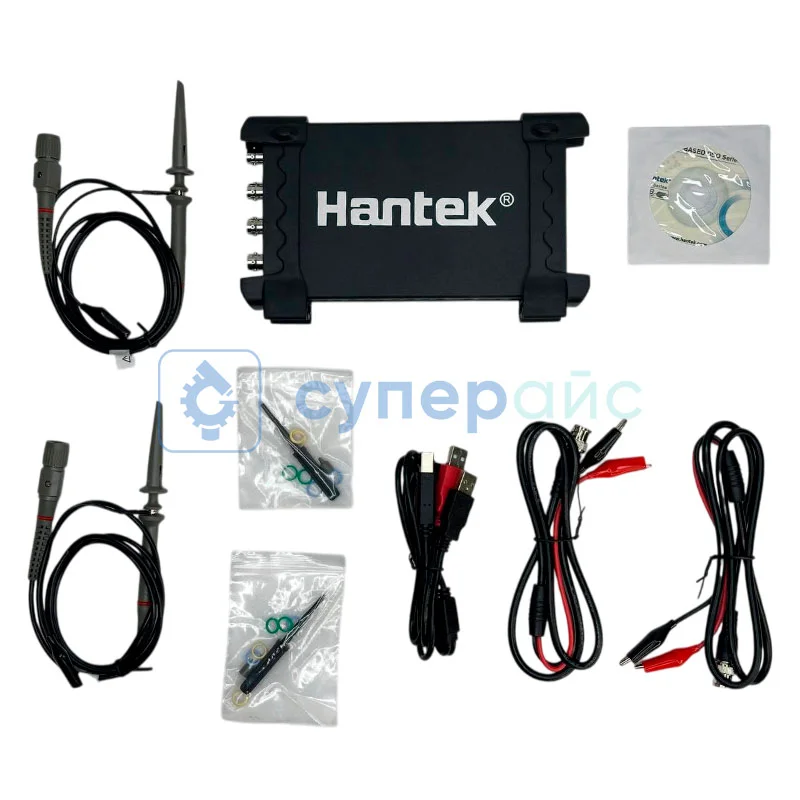 Запоминающий USB осциллограф Hantek DSO-6104BC фото 4
