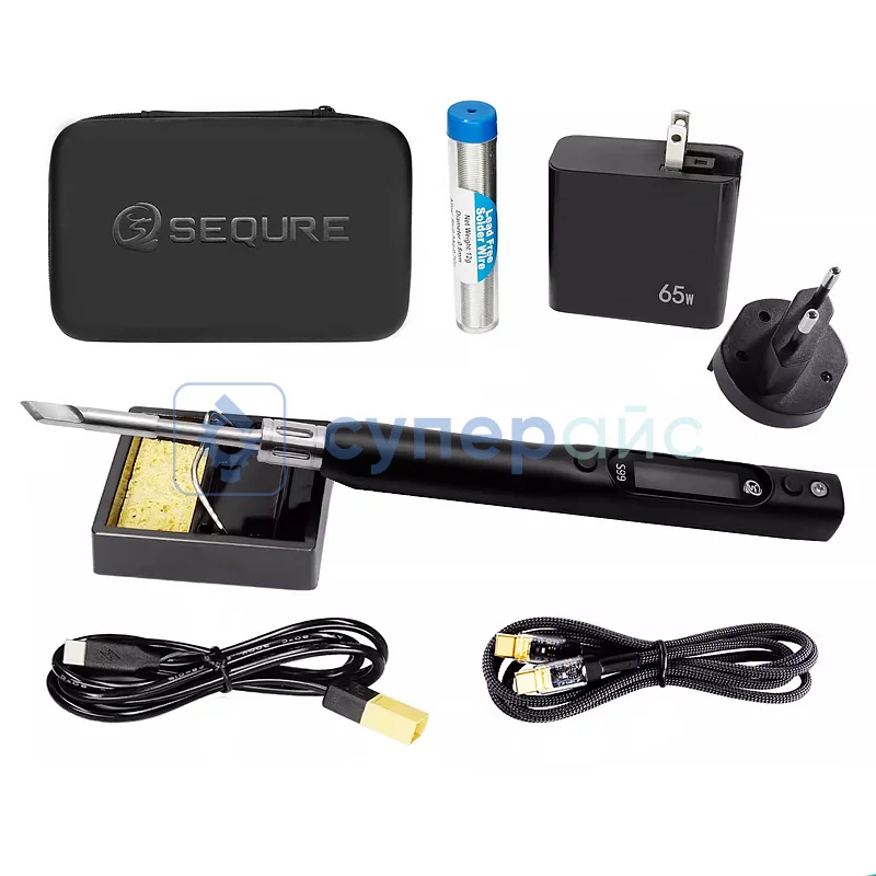 Паяльник SEQURE S99 Kit K c набором аксессуаров фото 1