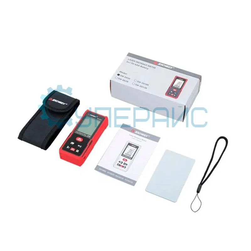 Лазерный дальномер SNDWAY SW-DS50 фото 6