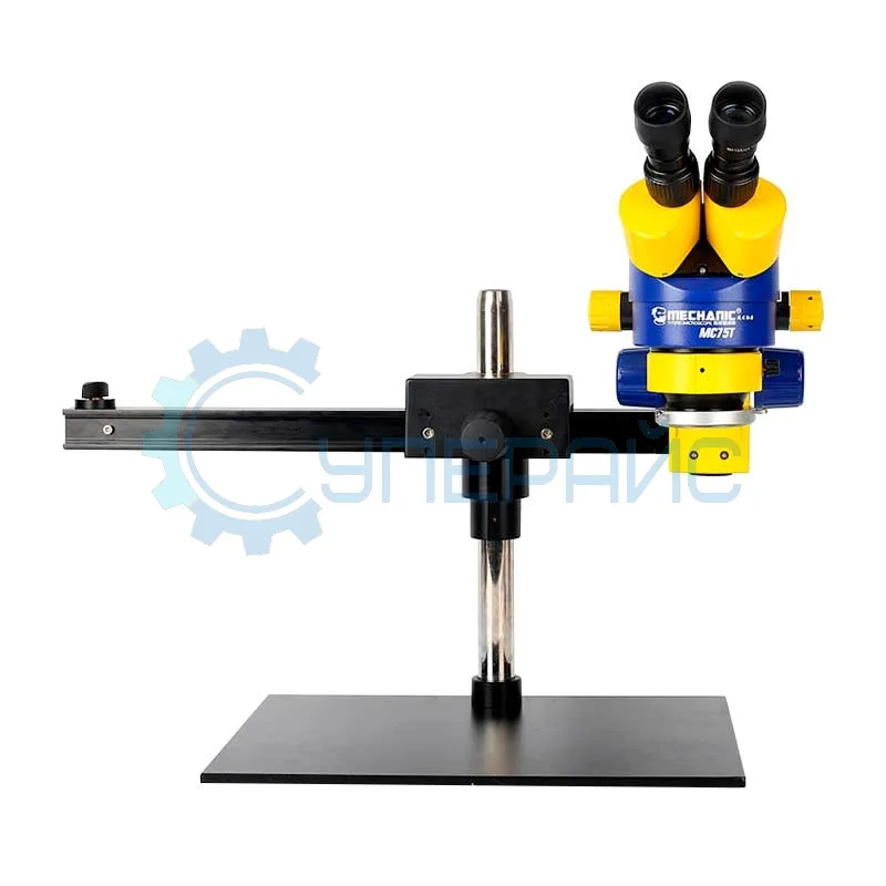 Стереомикроскоп с камерой MECHANIC MC75T-L3 фото 1