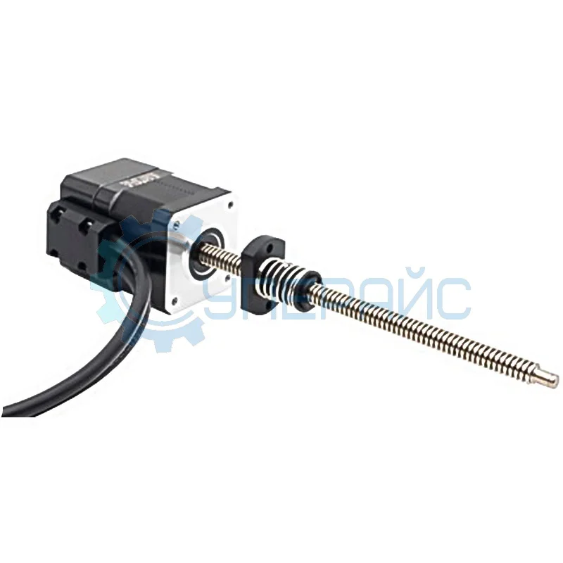 Шаговый двигатель с замкнутым контуром UMot 42SS4002 с винтом Tr8*2 (NEMA 17) фото 1