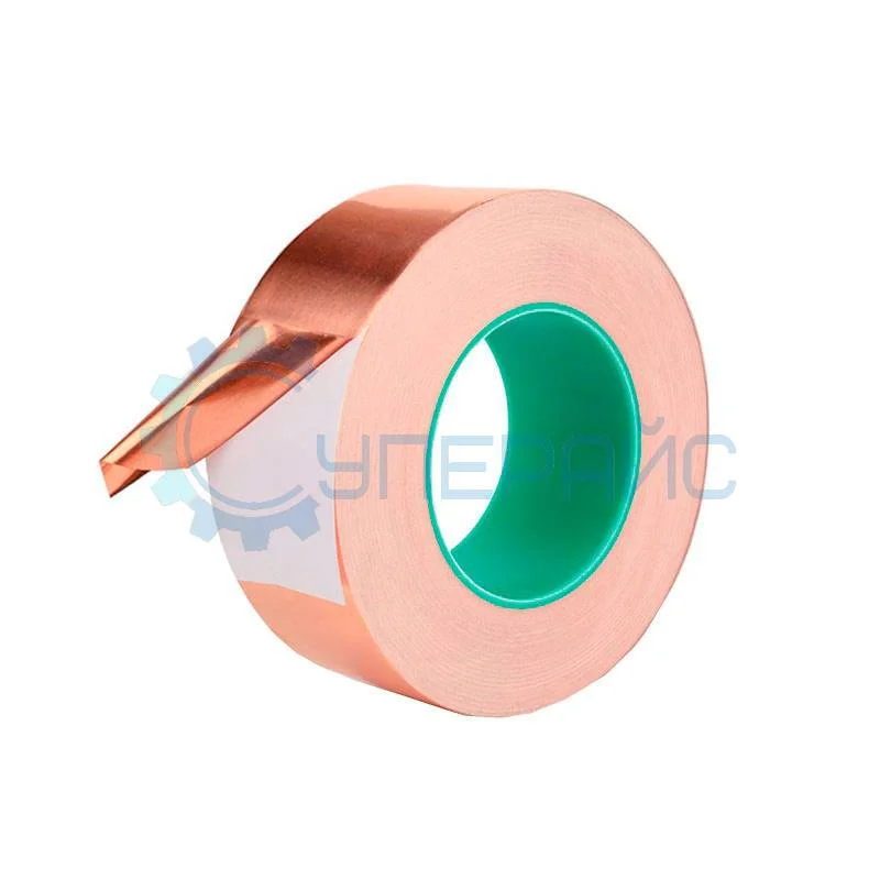 Медная лента с токопроводящим клеевым слоем BND50-25 50мм * 25м фото 1