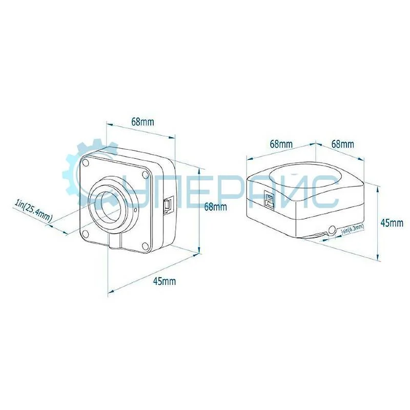 Камера для микроскопа U3CMOS05100KPA фото 3