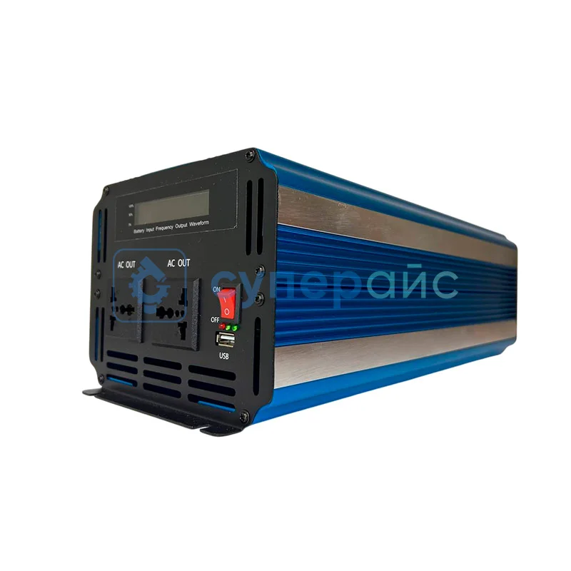 Автоинвертор SUREDOM CZXB-5000W с чистой синусоидой, 12В-220В, 5000 Вт фото 3