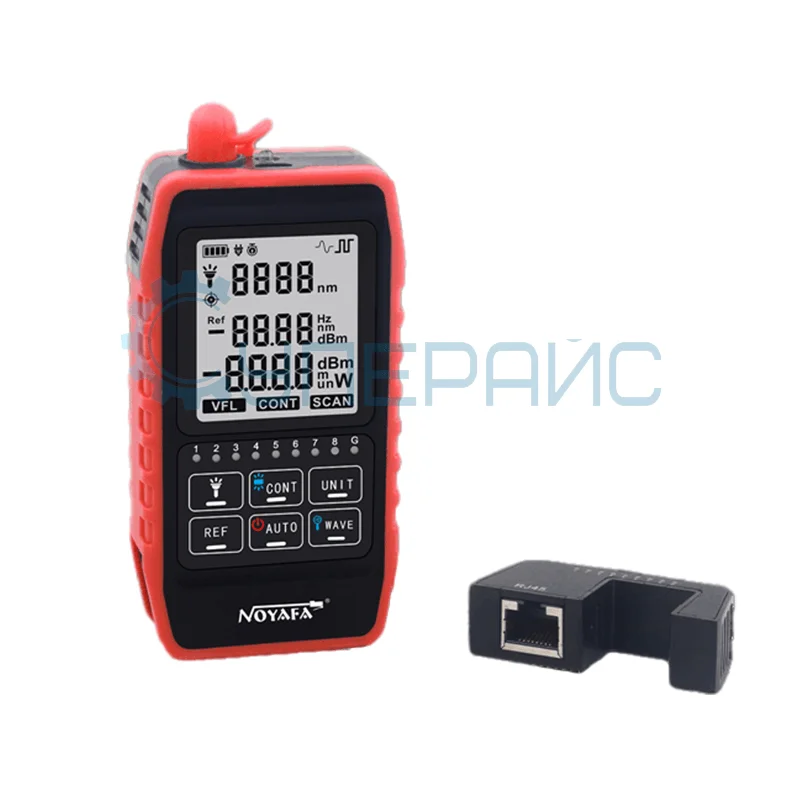 Компактный измеритель оптической мощности Noyafa NF-908 фото 2