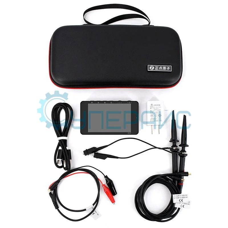 Портативный двухканальный осциллограф Punctual Atom DS100 фото 8