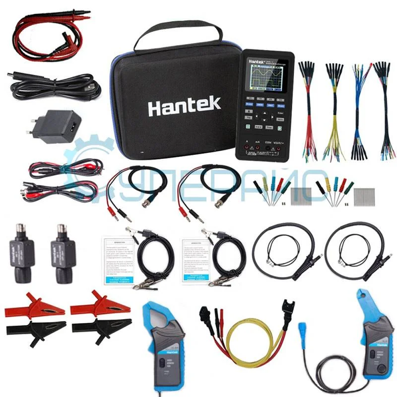 Двухканальный осциллограф Hantek 2D82 Auto III для автодиагностики фото 5