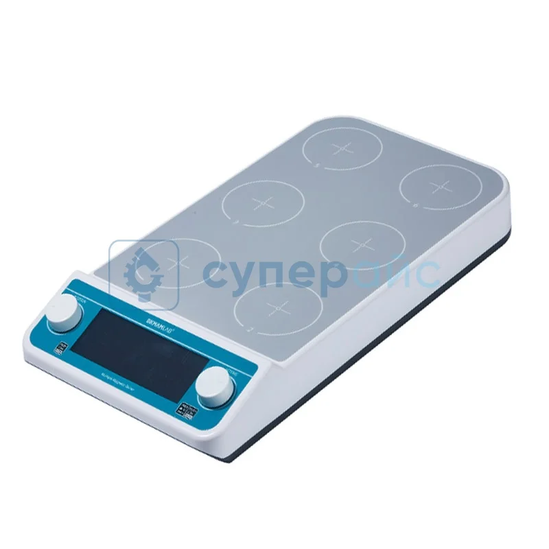 Шестиканальная магнитная мешалка BKMAMLAB MS-6-500ML фото 1