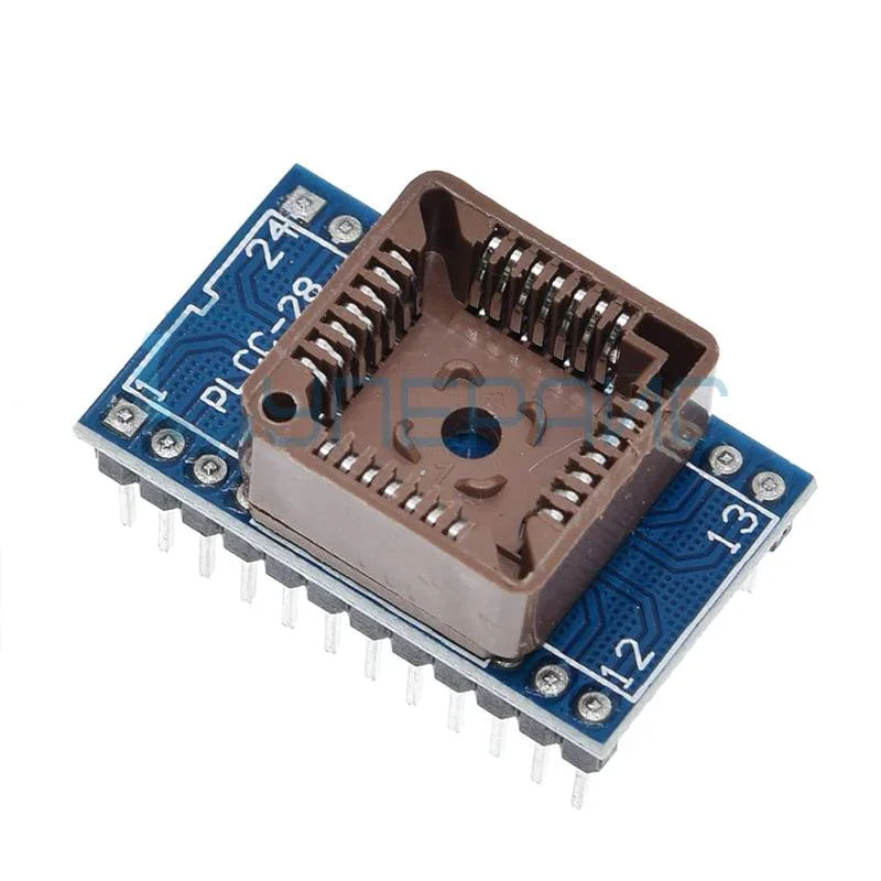 Адаптеры PLCC панельки для микросхем (набор 5 в 1) фото 4