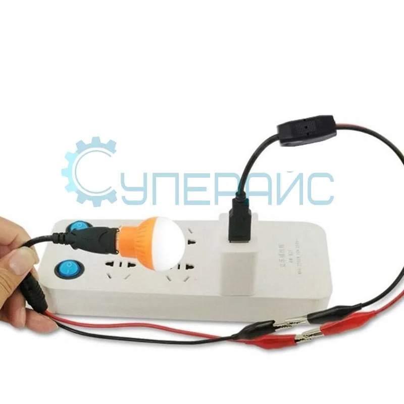 Тестер USB JUWEI Atorch U96 с комплектом USB проводов питания типа крокодил фото 8