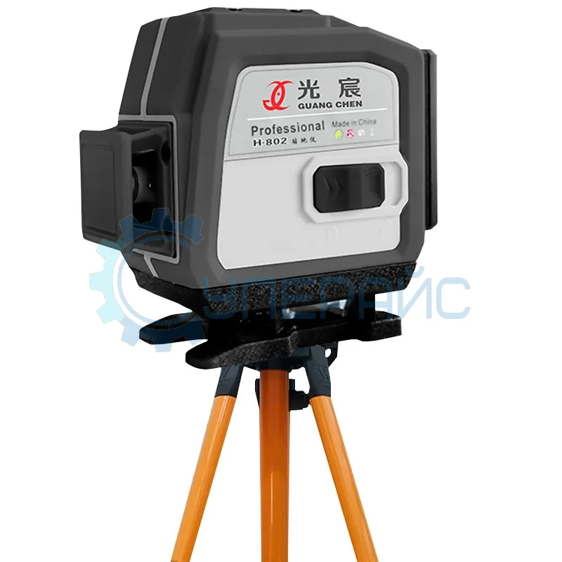 Самовыравнивающийся нивелир GUANG CHEN H-802 (12 лучей) со штативом фото 1