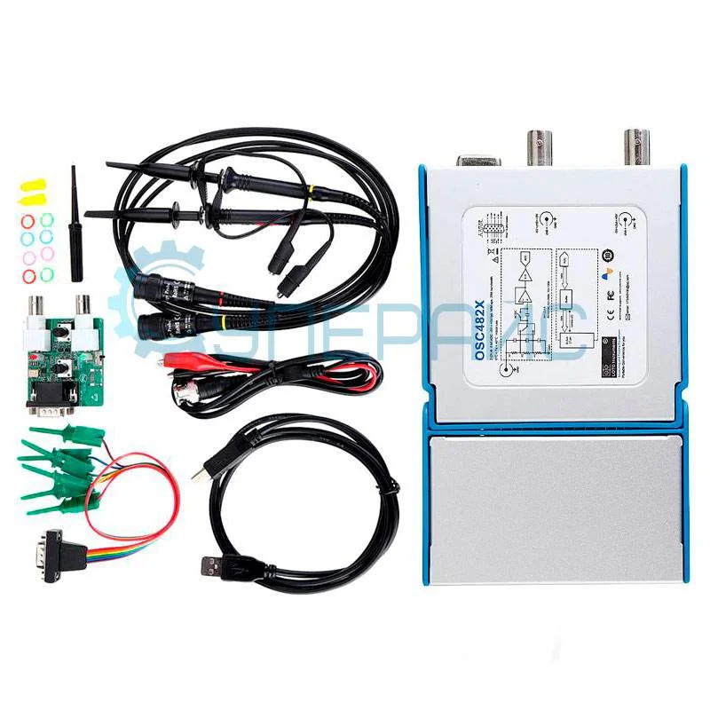 USB осциллограф LOTO OSC482X со встроенным логическим анализатором и генератором фото 4