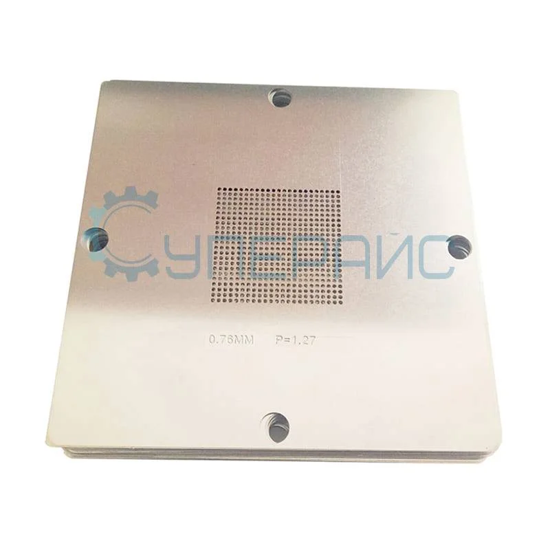 Набор универсальных BGA трафаретов 90х90 мм. 10 шт. фото 1