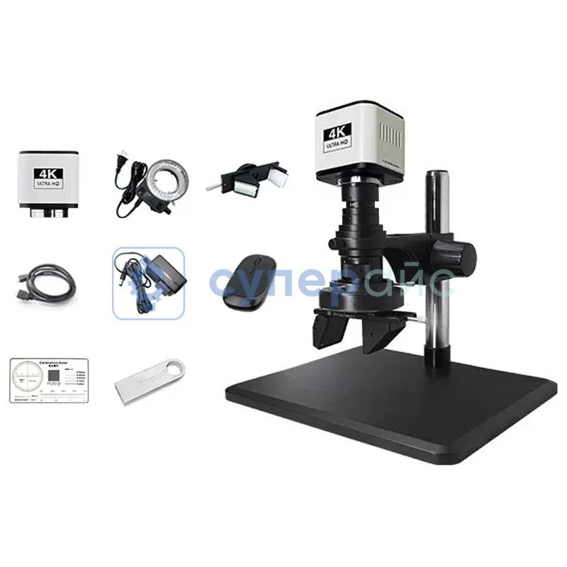 Промышленный цифровой микроскоп SANOTID TD-D-4KHU фото 1