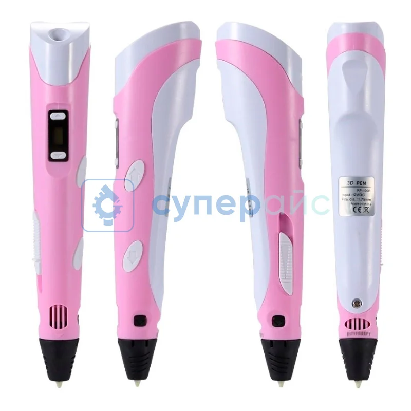 Трехмерная ручка 3D PEN-2 с 415 метрами пластика фото 3