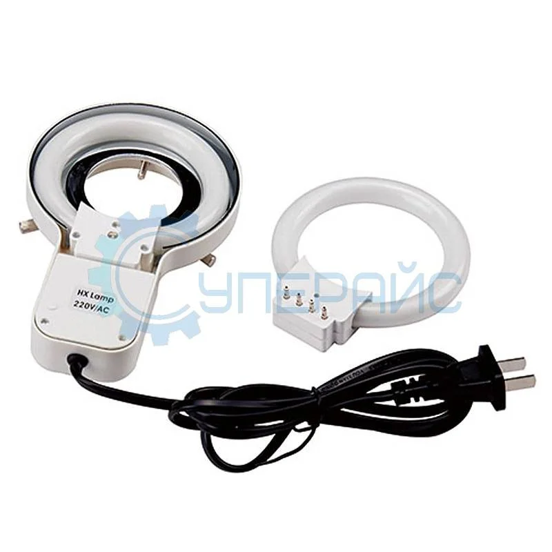 Кольцевой люминесцентный осветитель Dagong 220V/AC фото 1