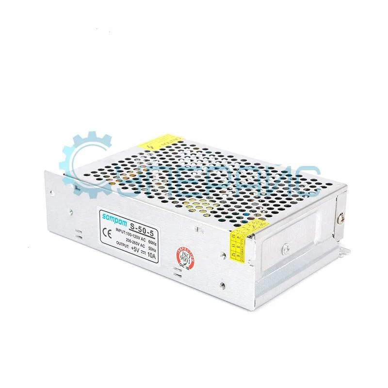 Блок питания SOMPOM S-50-5 (5В, 10А) фото 1