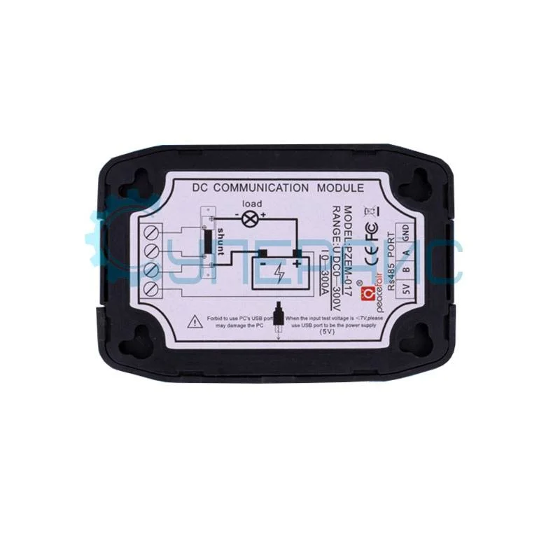 Вольтамперметр Peacefair PZEM-017 с шунтом 100А и конвертером USB - RS-485 фото 5