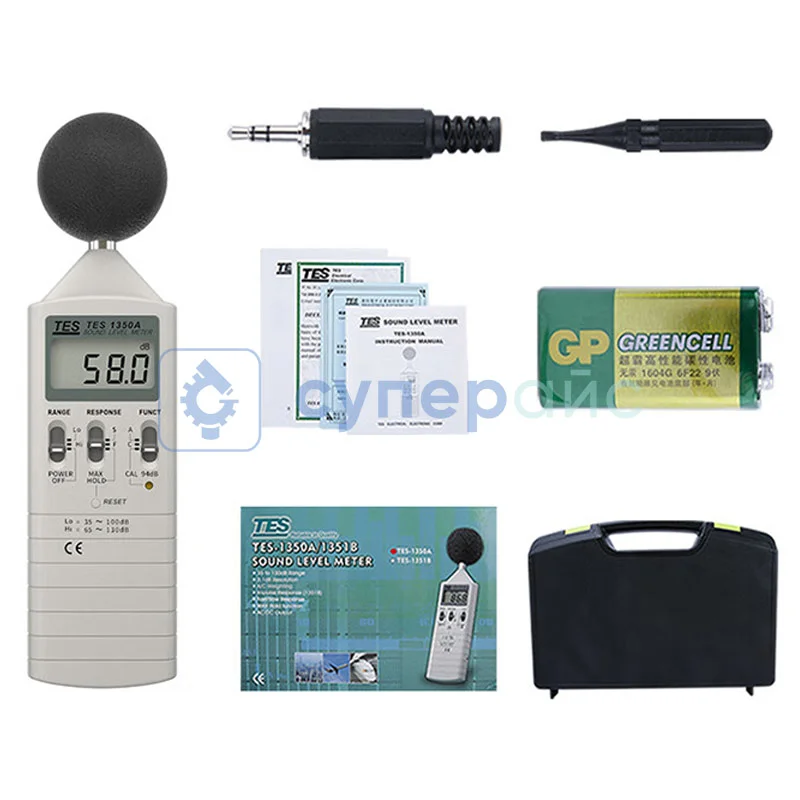 Шумомер TAISHI TES-1350A фото 4